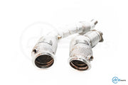 DCE Parts -  BMW S55B30 / S55 M3 F80 / M4 F82 F83 / M2 F87 - RESONATED Catless Downpipes - No Rasp