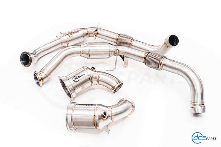 DCE Parts - Downpipe Porsche Panamera 971 2.9T with OPF / GPF