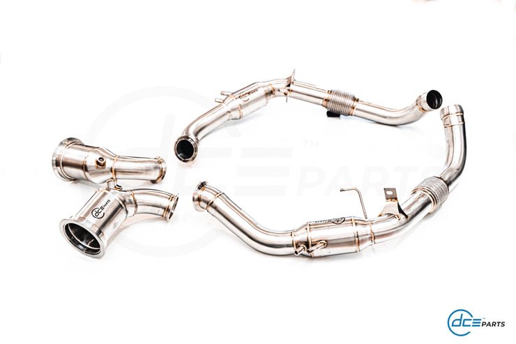 DCE Parts - Downpipe Porsche Panamera 971 2.9T with OPF / GPF