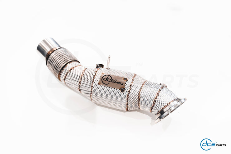 DCE Parts - B48 Downpipe - F & G Chassis - BMW 120I, 125I, 220I, 230I, 320I, 330E, 330I, 420I, 430I, 520I, 530I, 530E, 630I, 730I, 740E, X3 X4 20I 30I & XDRIVE - (Slip On Clamp Type)