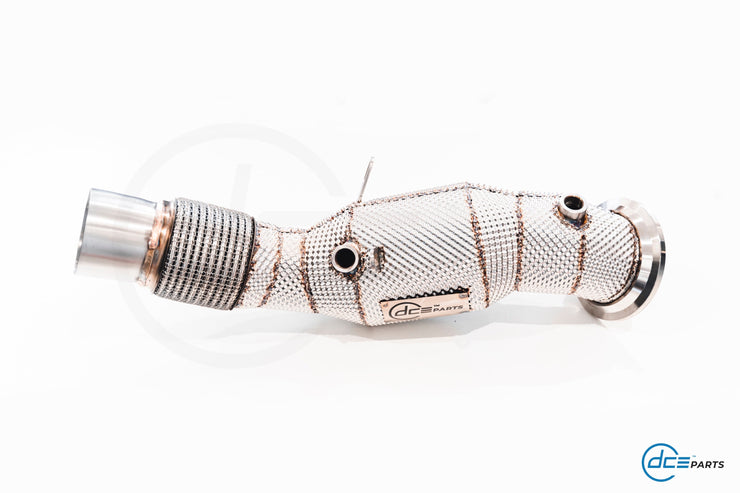 DCE Parts - B48 Downpipe - F & G Chassis - BMW 120I, 125I, 220I, 230I, 320I, 330E, 330I, 420I, 430I, 520I, 530I, 530E, 630I, 730I, 740E, X3 X4 20I 30I & XDRIVE - (Slip On Clamp Type)