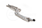 DCE Parts BMW S58 F97 F98 X3M X4M LCI High Flow Equal Length X-Pipe Hybrid OPF Delete Midpipe