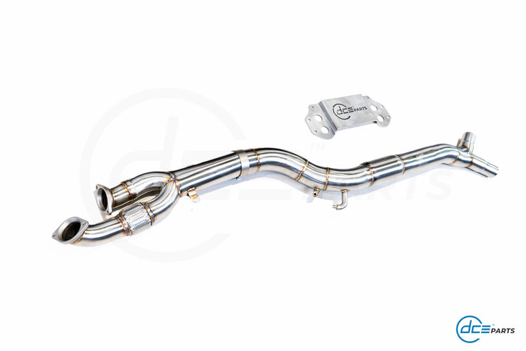 DCE Parts BMW S58 G80 M3 G81 M3 G82 M4 G83 M4 High Flow Single Midpipe