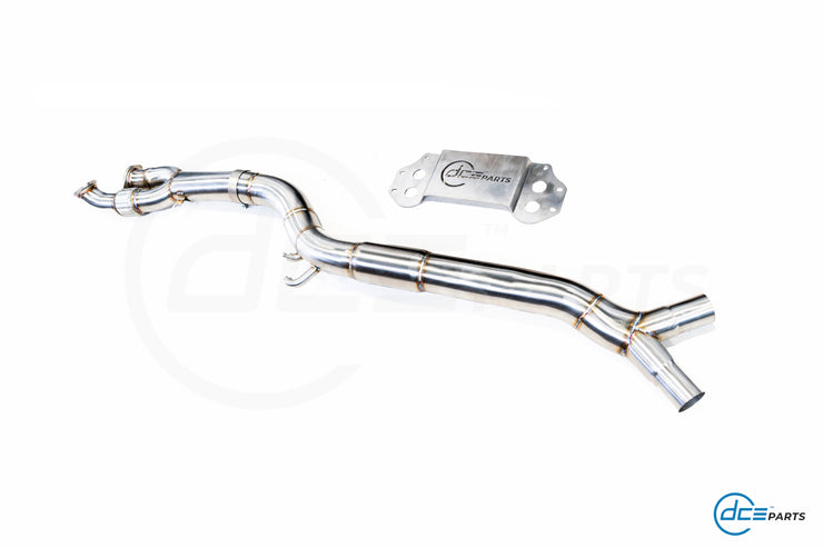 DCE Parts BMW S58 G80 M3 G81 M3 G82 M4 G83 M4 High Flow Single Midpipe