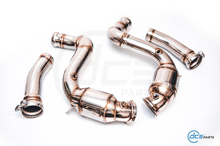 DCE Parts - Mercedes-Benz W205 C63 AMG 4.0L Catless / High Flow Cat Downpipe