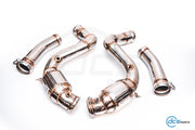 DCE Parts - Mercedes-Benz W205 C63 AMG 4.0L Catless / High Flow Cat Downpipe