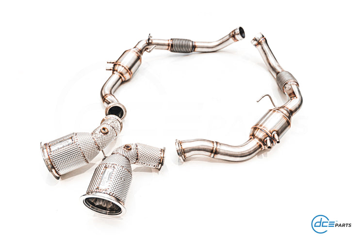 DCE Parts - Downpipe Porsche Panamera 971 2.9T with OPF / GPF