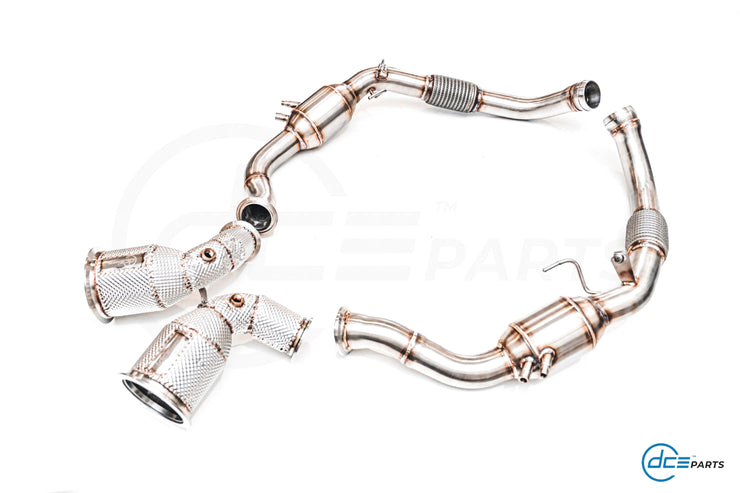 DCE Parts - Downpipe Porsche Panamera 971 2.9T with OPF / GPF