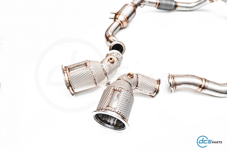 DCE Parts - Downpipe Porsche Panamera 971 2.9T with OPF / GPF