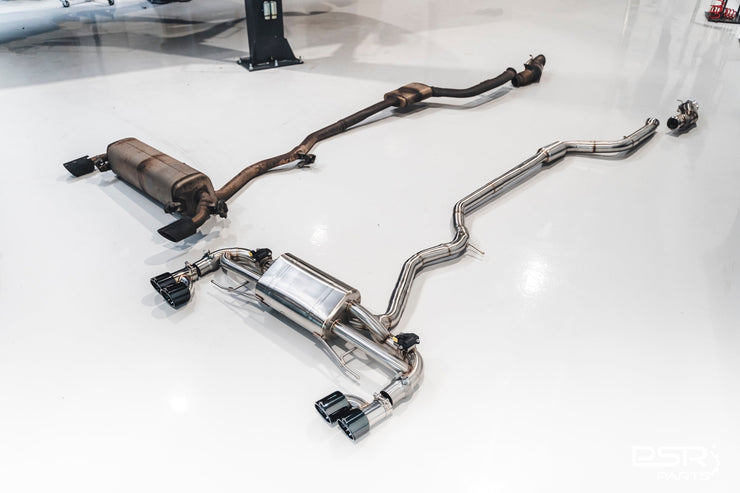 DCE Parts - BMW G20 G21 320e 330e Catback Axleback Slip On Valvetronic Exhaust Rear Muffler