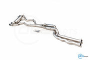 DCE Parts - BMW F80 M3 F82 M4 Equal Length & Single Midpipe Hybrid Titanium Catback Valved Exhaust