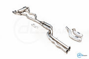 DCE Parts - BMW F80 M3 F82 M4 Equal Length & Single Midpipe Hybrid Titanium Catback Valved Exhaust