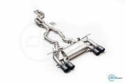 DCE Parts - BMW F80 M3 F82 M4 Equal Length & Single Midpipe Hybrid Titanium Catback Valved Exhaust