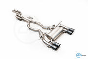 DCE Parts - BMW F80 M3 F82 M4 Equal Length & Single Midpipe Hybrid Titanium Catback Valved Exhaust