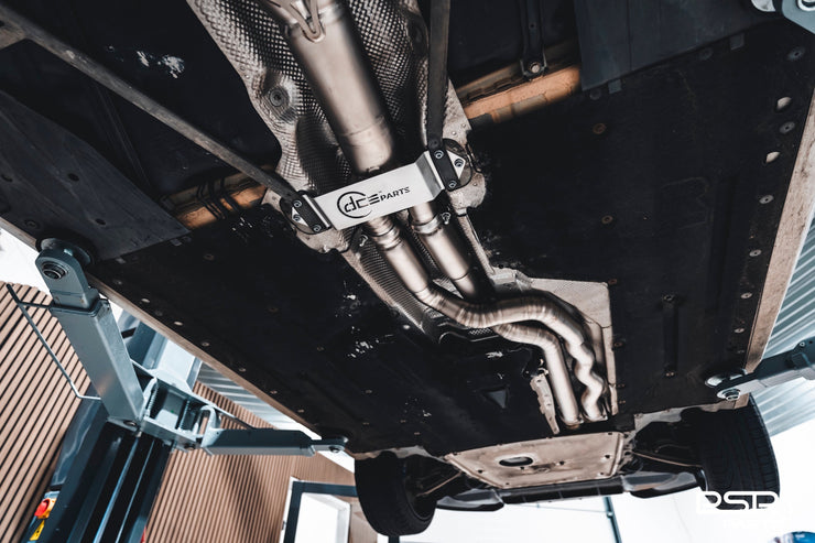 DCE Parts - BMW F80 M3 F82 M4 Equal Length & Single Midpipe Hybrid Titanium Catback Valved Exhaust