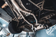 DCE Parts - BMW F80 M3 F82 M4 Equal Length & Single Midpipe Hybrid Titanium Catback Valved Exhaust