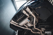 DCE Parts - BMW F80 M3 F82 M4 Equal Length & Single Midpipe Hybrid Titanium Catback Valved Exhaust