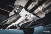 DCE Parts - BMW F80 M3 F82 M4 Equal Length & Single Midpipe Hybrid Titanium Catback Valved Exhaust