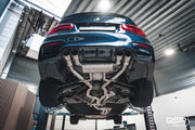 DCE Parts - BMW F80 M3 F82 M4 Equal Length & Single Midpipe Hybrid Titanium Catback Valved Exhaust