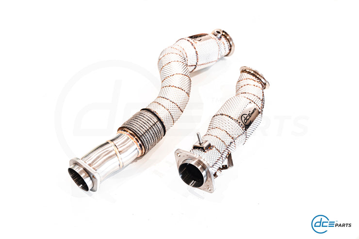 DCE Parts -  BMW S58B30 - BMW M3 G80 G81 / M4 G82 G83 S58 / G87 M2 - Catless / Catlook / High Flow Cat Downpipe