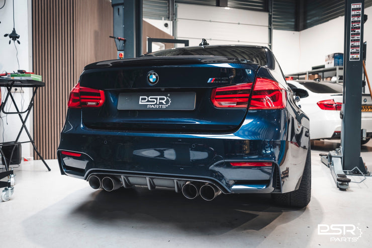 DCE Parts - BMW F80 M3 F82 M4 Equal Length & Single Midpipe Hybrid Titanium Catback Valved Exhaust