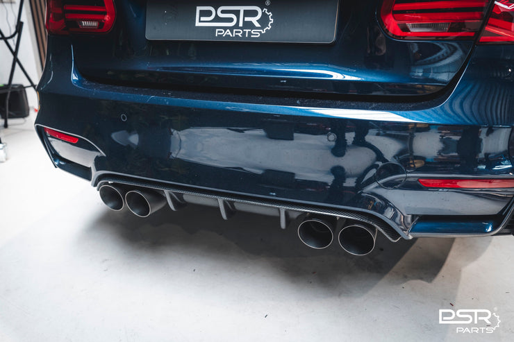 DCE Parts - BMW F80 M3 F82 M4 Equal Length & Single Midpipe Hybrid Titanium Catback Valved Exhaust