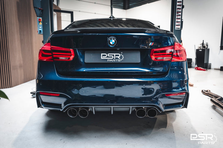 DCE Parts - BMW F80 M3 F82 M4 Equal Length & Single Midpipe Hybrid Titanium Catback Valved Exhaust