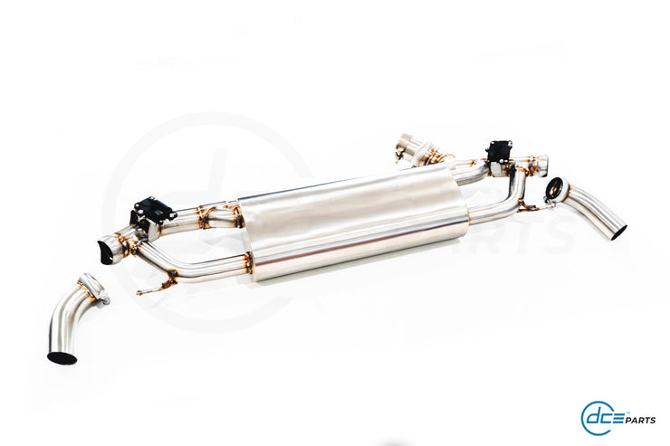 DCE Parts - BMW G05 X5 45e / 50e V2 (Gen2) Axleback Slip On Valvetronic Exhaust Rear Muffler