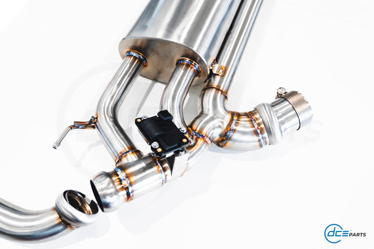 DCE Parts - BMW G05 X5 45e / 50e V2 (Gen2) Axleback Slip On Valvetronic Exhaust Rear Muffler