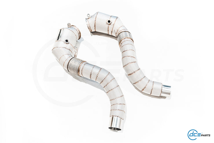 DCE Parts -  BMW N63R G30 M550i G14 G15 G16 M850i G11 G12 750i G05 G06 X5 X6 M60i G07 X7 M50i Downpipe