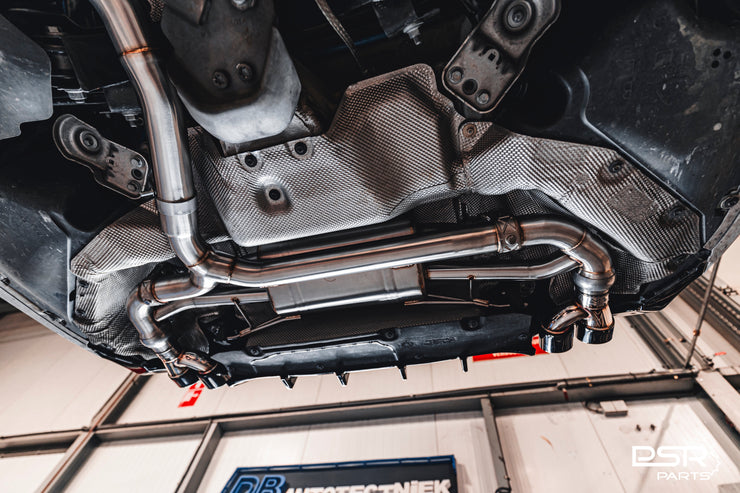 DCE Parts - BMW G20 G21 320e 330e Catback Axleback Slip On Valvetronic Exhaust Rear Muffler
