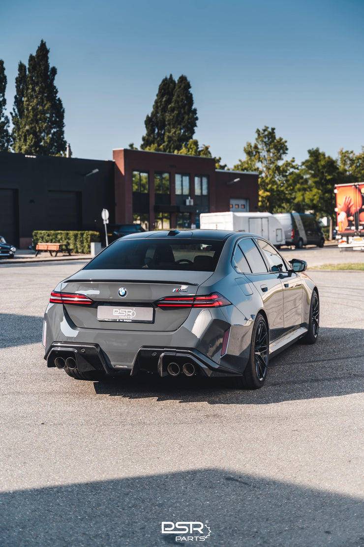 DCE Parts - BMW G90 M5 G99 M5 Stainless Steel - Titanium Catback Axleback Valved Exhaust - 3.5 Inch | 90mm Midpipe