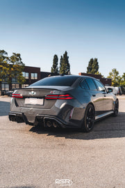 DCE Parts - BMW G90 M5 G99 M5 Stainless Steel - Titanium Catback Axleback Valved Exhaust - 3.5 Inch | 90mm Midpipe