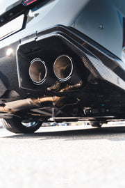 DCE Parts - BMW G90 M5 G99 M5 Stainless Steel - Titanium Catback Axleback Valved Exhaust - 3.5 Inch | 90mm Midpipe