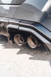 DCE Parts - BMW G90 M5 G99 M5 Stainless Steel - Titanium Catback Axleback Valved Exhaust - 3.5 Inch | 90mm Midpipe