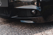 DCE Parts - Splitter Flaps for M-Sport Front Bumper BMW E90 E91 LCI - Gloss Black
