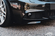 DCE Parts - Splitter Flaps for M-Sport Front Bumper BMW E90 E91 LCI - Gloss Black