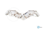 DCE Parts - Downpipe Porsche 992 911 Carrera 4, 4S, S Targa 4, 4S, S 3.0T DFI with Heat Shield