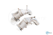 DCE Parts - Downpipe Porsche 992 911 Carrera 4, 4S, S Targa 4, 4S, S 3.0T DFI with Heat Shield