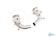 DCE Parts - Downpipe Porsche 992 911 Carrera 4, 4S, S Targa 4, 4S, S 3.0T DFI with Heat Shield