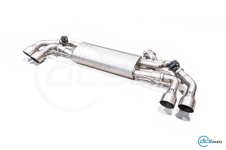 DCE Parts - BMW G05 X5 45e / 50e Axleback Slip On Valvetronic Exhaust Rear Muffler Titanium