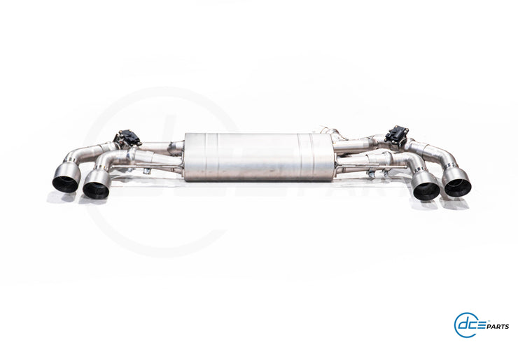 DCE Parts - BMW G05 X5 45e / 50e Axleback Slip On Valvetronic Exhaust Rear Muffler Titanium
