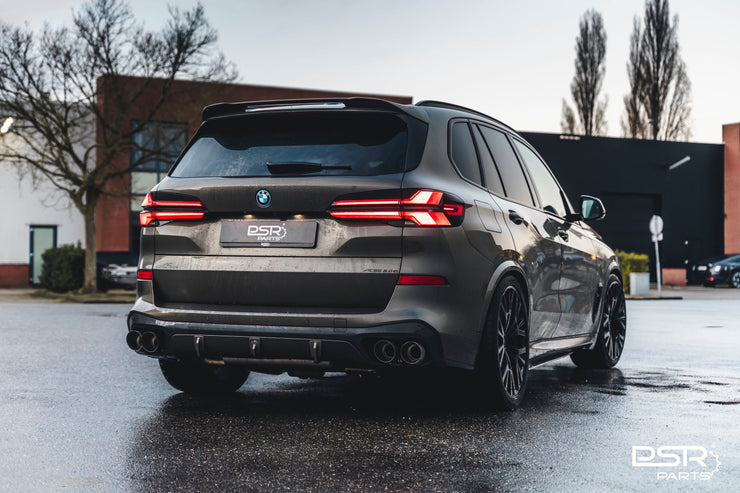 DCE Parts - BMW G05 X5 45e / 50e Axleback Slip On Valvetronic Exhaust Rear Muffler Titanium
