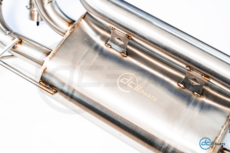 DCE Parts - BMW G20 G21 320e 330e Catback Axleback Slip On Valvetronic Exhaust Rear Muffler
