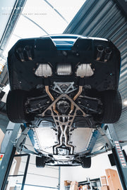 DCE Parts - BMW G90 M5 G99 M5 Stainless Steel - Titanium Catback Axleback Valved Exhaust - 3.5 Inch | 90mm Midpipe