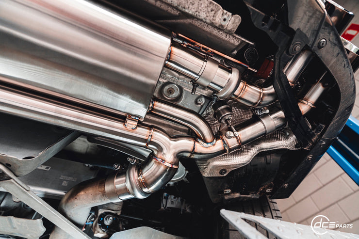 DCE Parts - BMW G05 X5 45e / 50e V2 (Gen2) Axleback Slip On Valvetronic Exhaust Rear Muffler