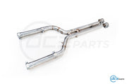 DCE Parts - BMW S63B44 - BMW X5M F95 X6M F96 - Midpipe Exhaust - GPF OPF Delete Bypass