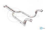 DCE Parts - BMW S63B44 - BMW X5M F95 X6M F96 - Midpipe Exhaust - GPF OPF Delete Bypass