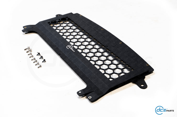 Aluminium Skid Plate BMW F80 M3 F82 F83 M4 Oil Cooler Guard by DCE Parts