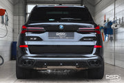 Genuine BMW Black MATTE Performance X5 X6 M60i Exhaust Tips for BMW X5 G05 X6 G06